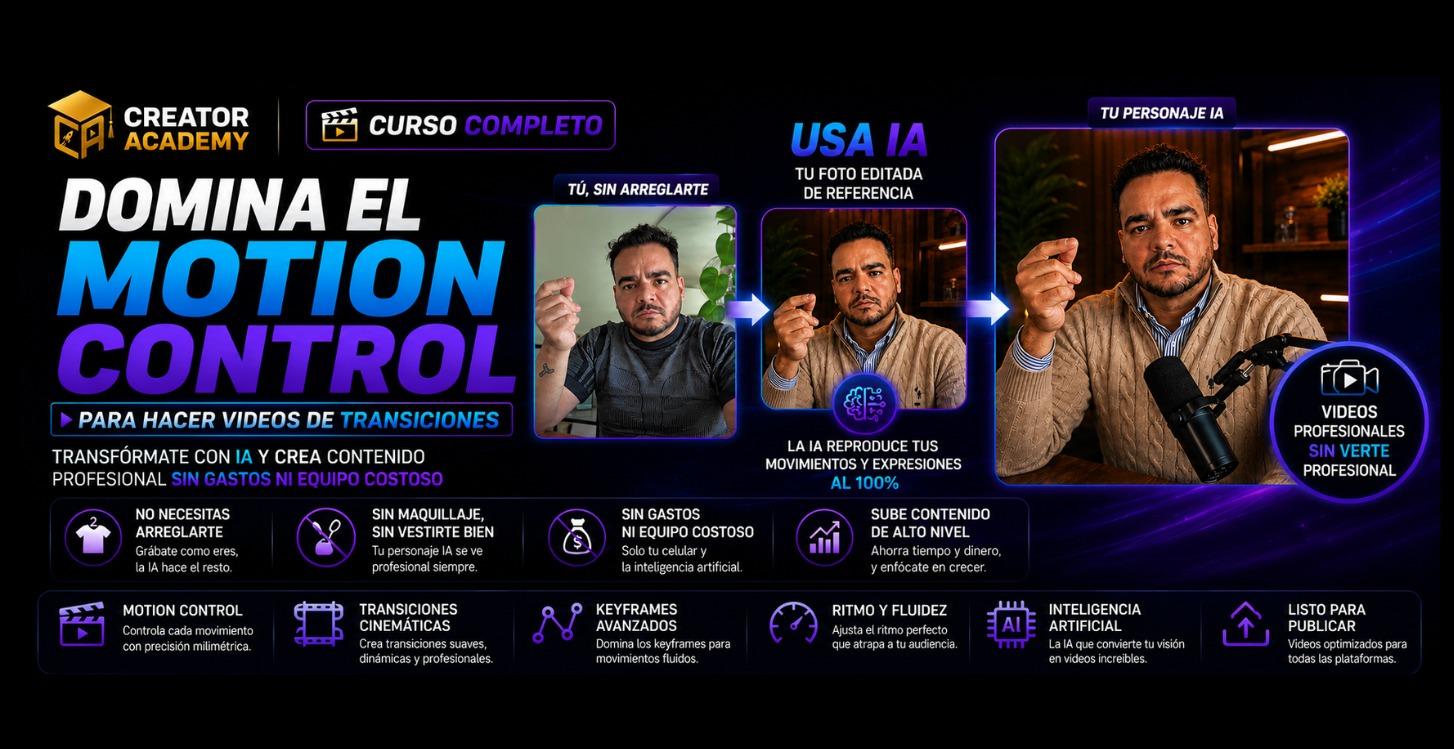 DOMINA EL MOTION CONTROL