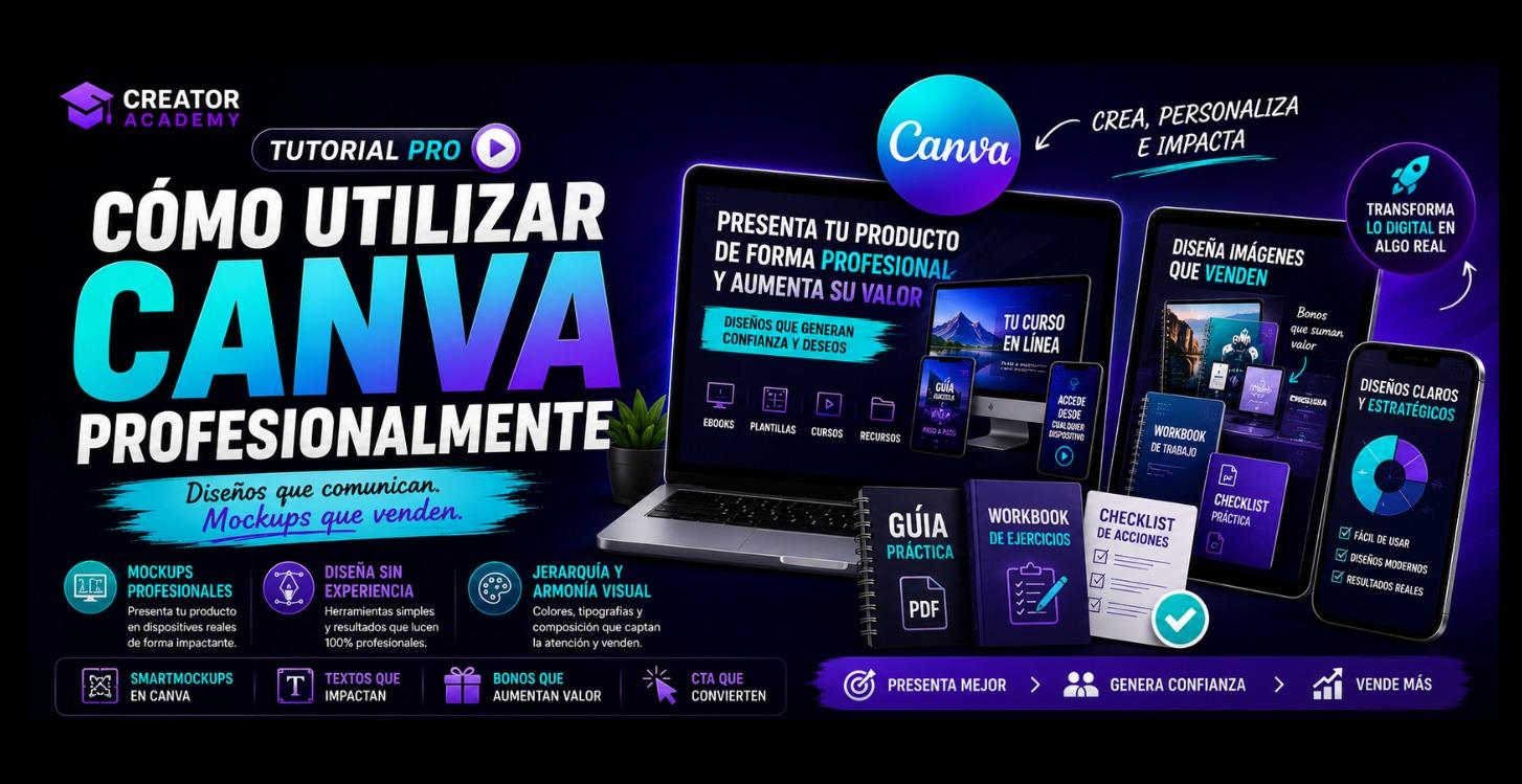 CÓMO UTILIZAR CANVA PROFESIONALMENTE