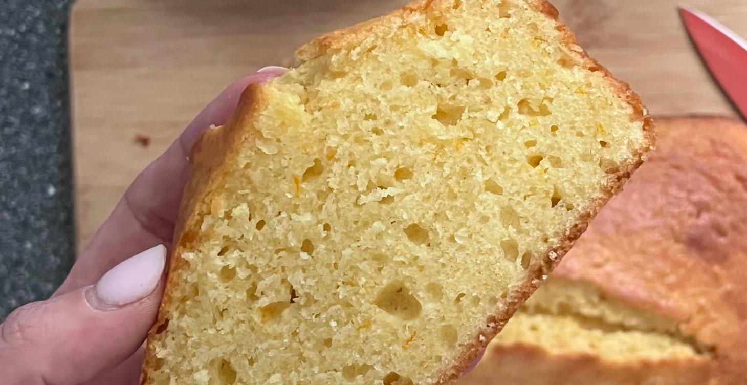 Frisse sinaasappel cake