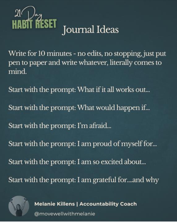Journal Prompts! 