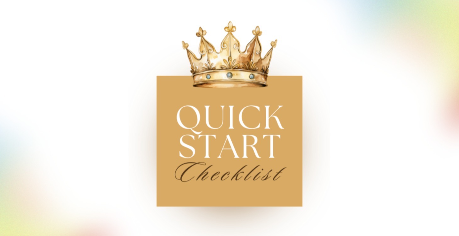 🎁 Quick Start Checklist