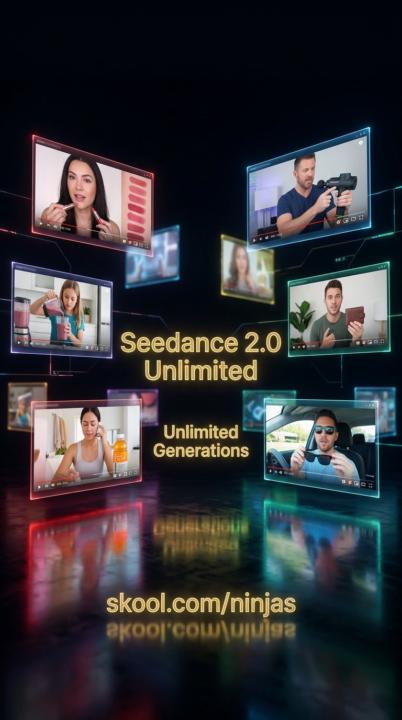 Unlimited Seedance 2.0