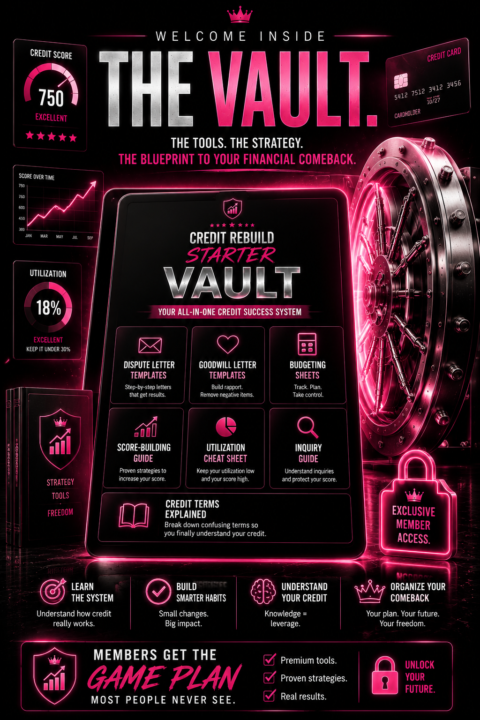 🔐 Welcome to The Vault. 💳✨