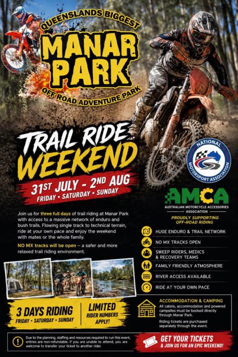 Manar Park Big Weekend Coming Up!