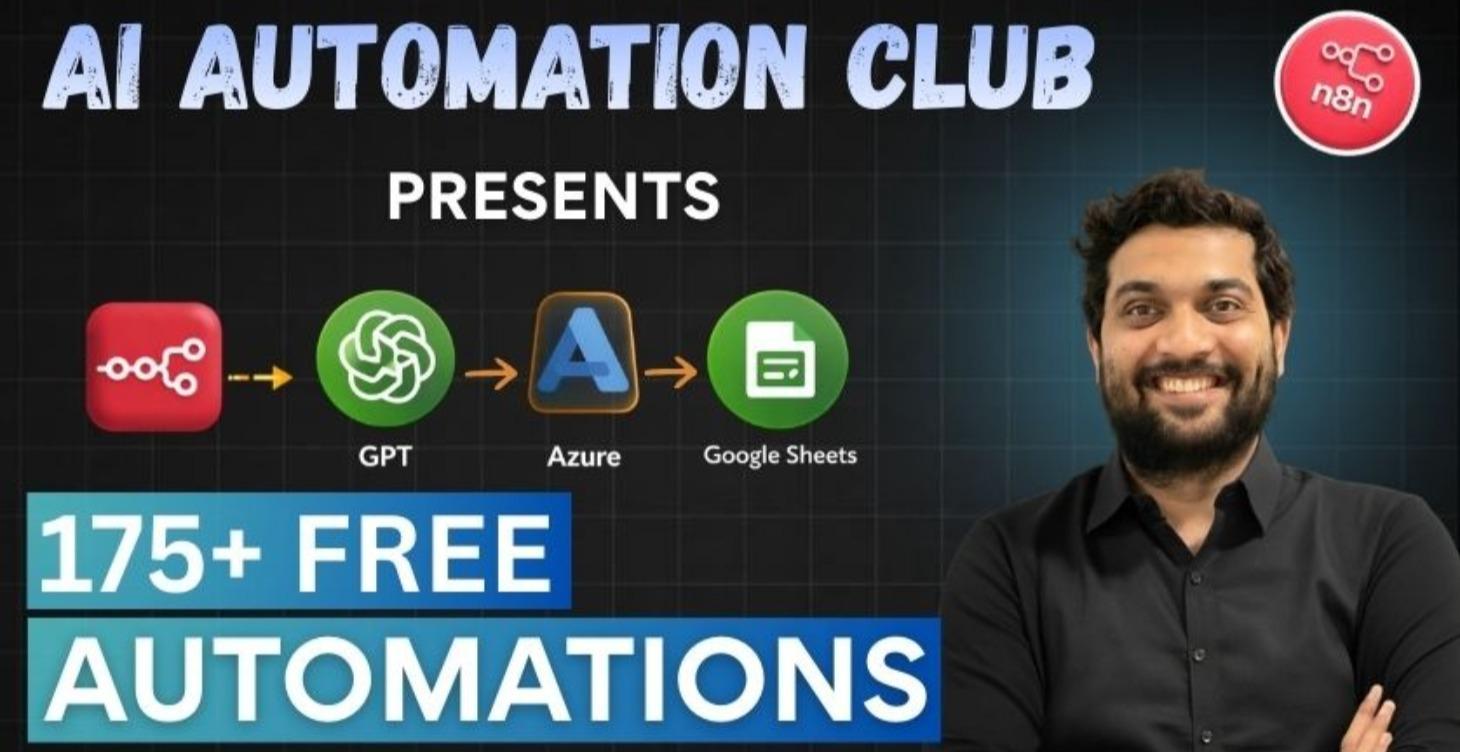 Free AI Automation Mastery (175+ Workflows)