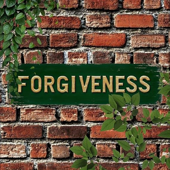 Forgiveness sign