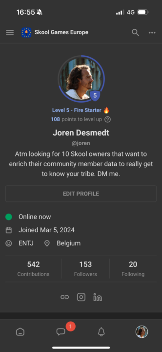 ๐จThe importance of your Skool Profile