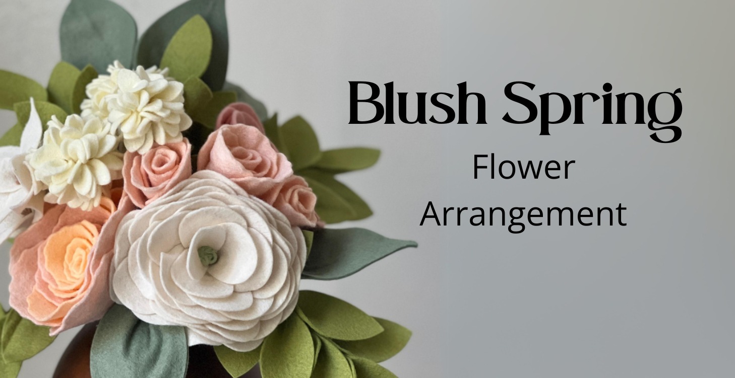 Blush Spring Flower Arrangement