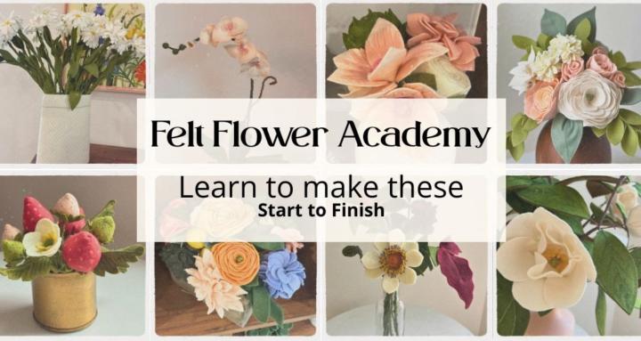 Felt Flower Academy