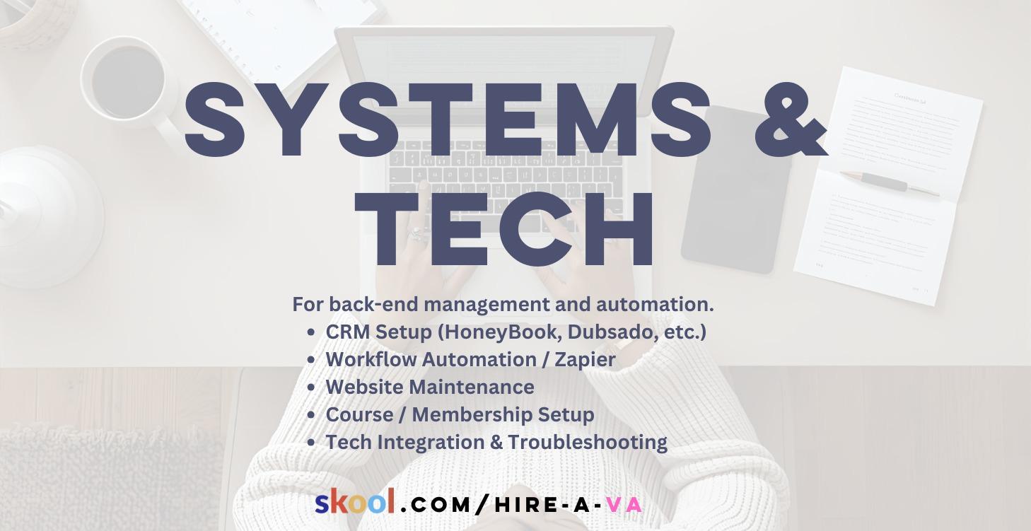 Systems & Tech