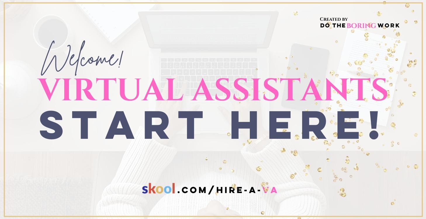 Virtual Assistants CLICK HERE