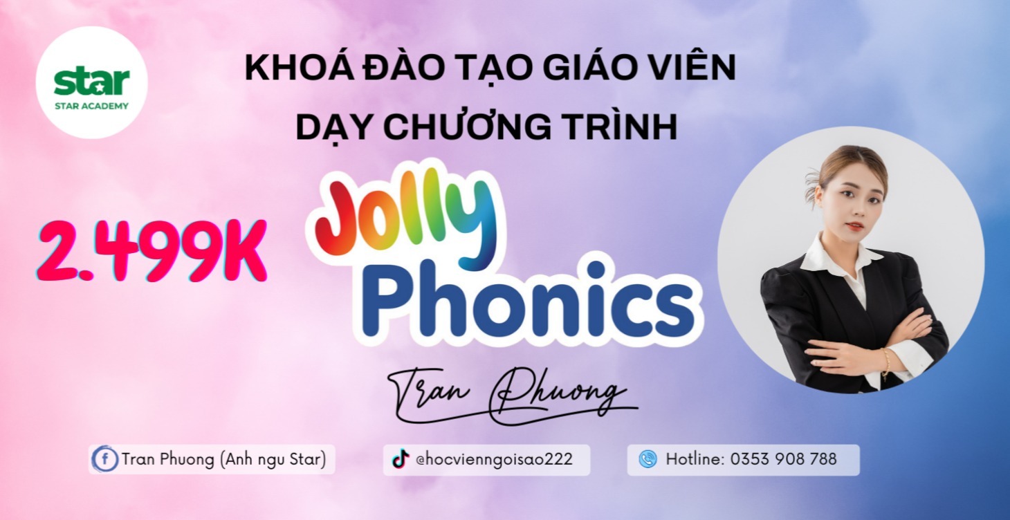 (Video quay sẵn) Đào tạo giáo viên dạyJollyPhonics