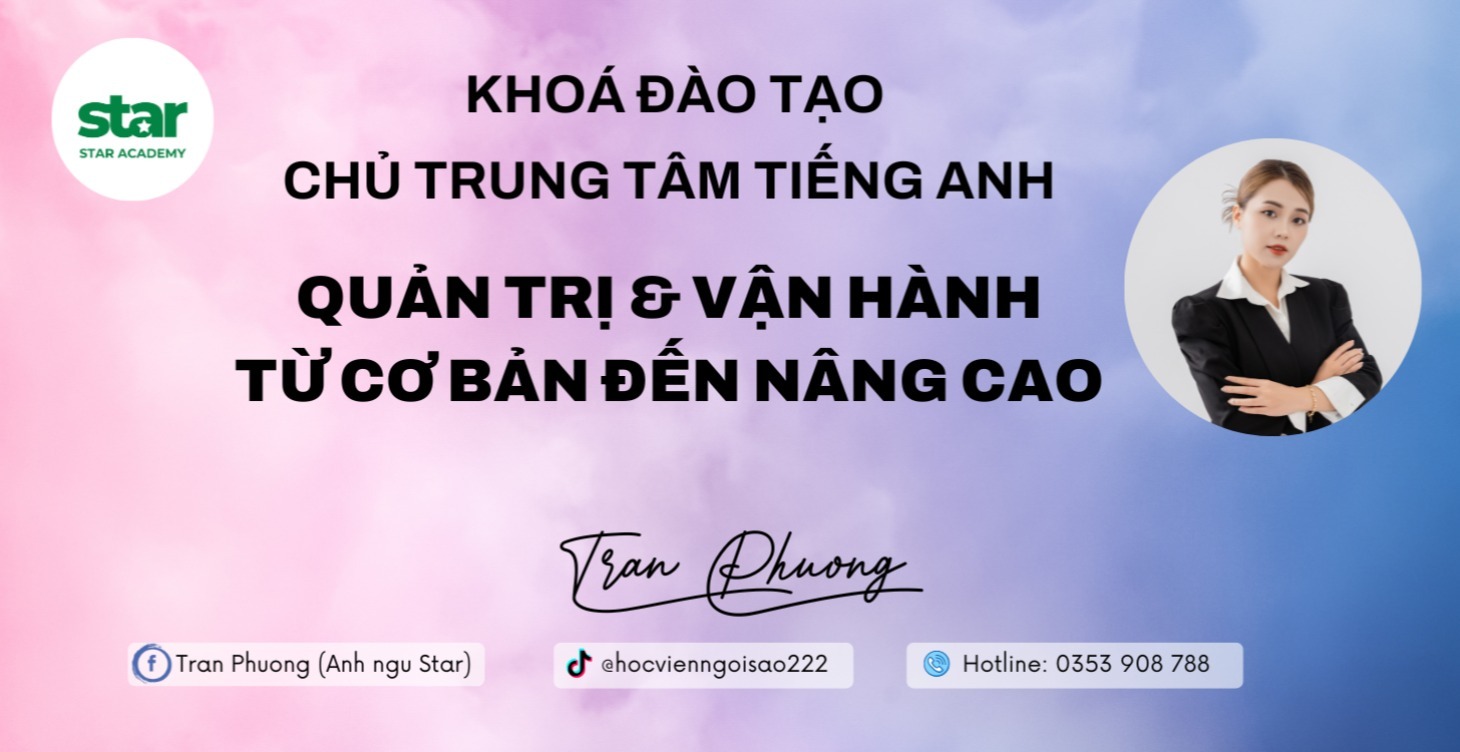 Quản trị & Vận hành trung tâm tiếng anh