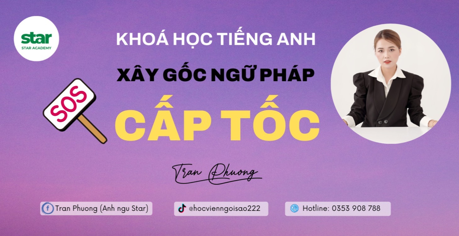 Xây Gốc Ngữ Pháp Cấp Tốc