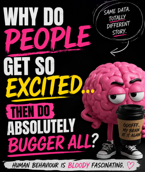 WHY DO PEOPLE GET SO EXCITED... THEN DO ABSOLUTELY BUGGER ALL? 