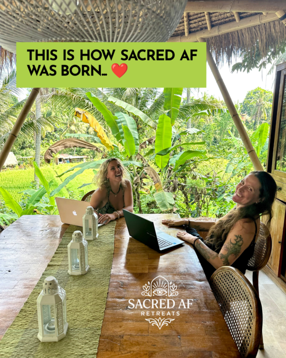THIS IS HOW SACRED AF WAS BORN... ❤️