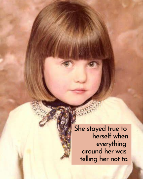 The stuff I used to beat myself up about as a kid… is now the stuff I'm most proud of.