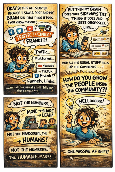 NOT THE NUMBERS. THE HUMANS.