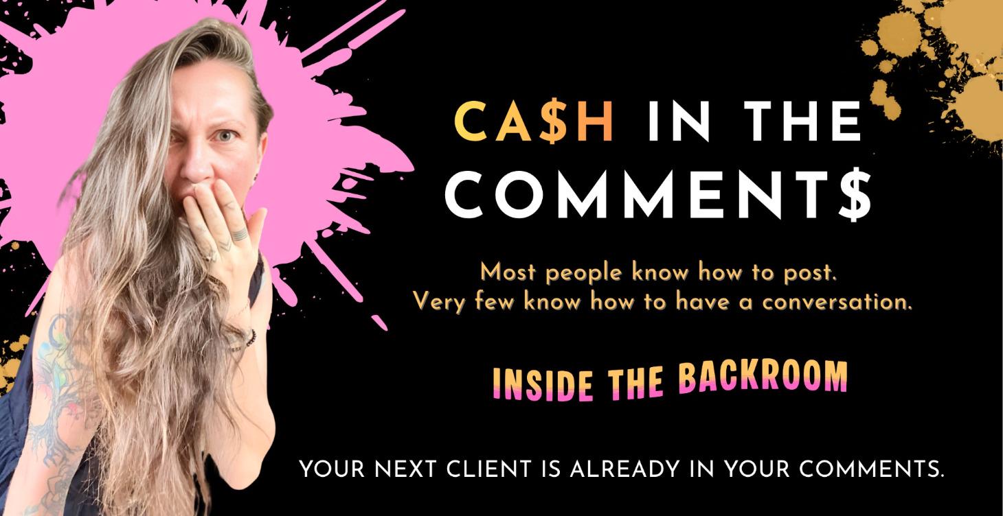 💰 CASH IN THE COMMENT$ 💰