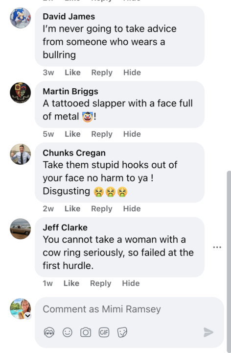 WOW SUCH NASTY PEOPLE ) and that me being polite...