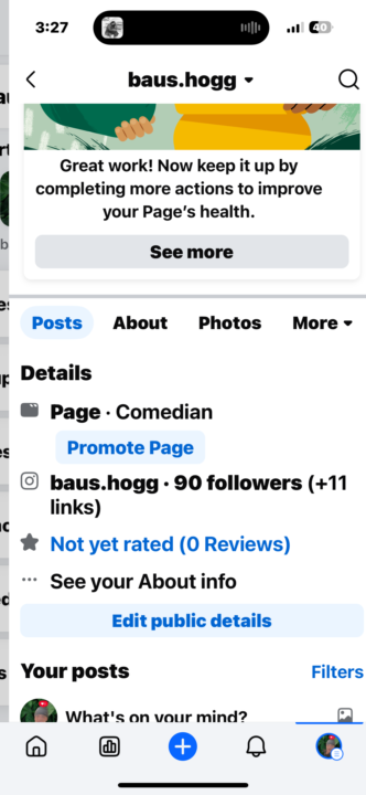 There’s nothing holding me back. 