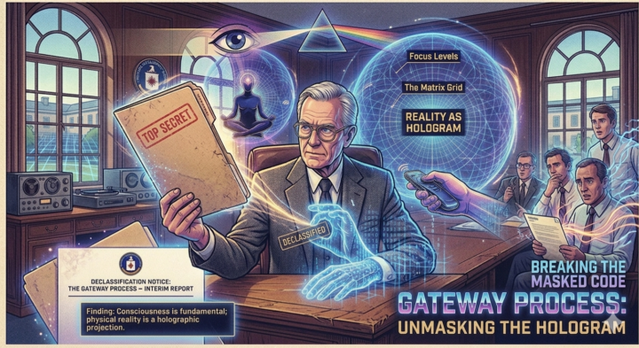 The CIA declassified the truth: Reality is a hologram.