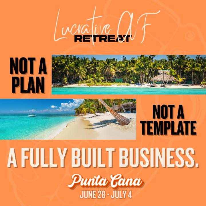 You don’t leave with a plan. You leave with a business.🔥