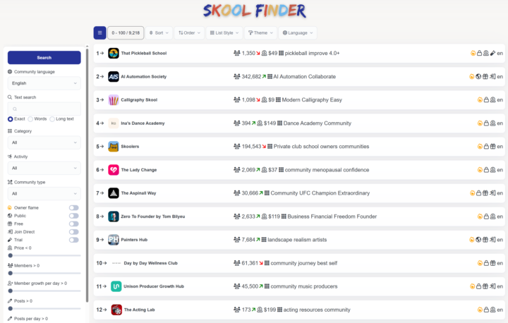 Skool Finder