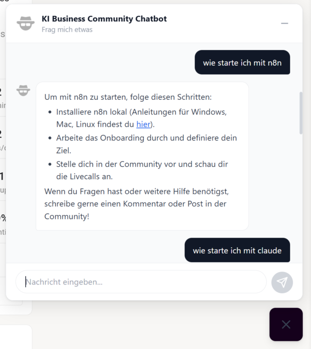 AI Chatbot Widget (paid Add-on)