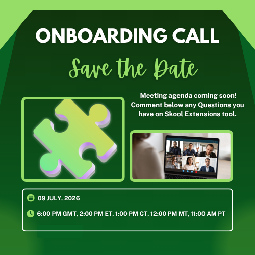 Save the Date: 09-July-2026 Onboarding Call 