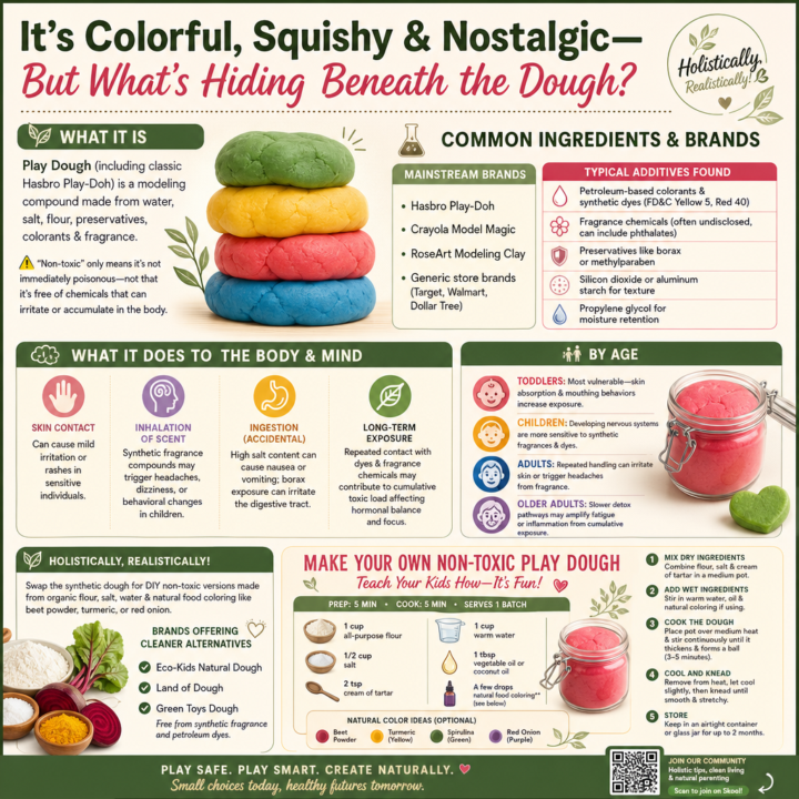 🧸 TUESDAY TOXIN TALK: What’s Really in Your Play Dough?