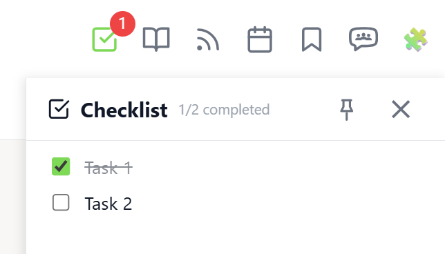 Classroom Checklists (Admin Feature 👑)