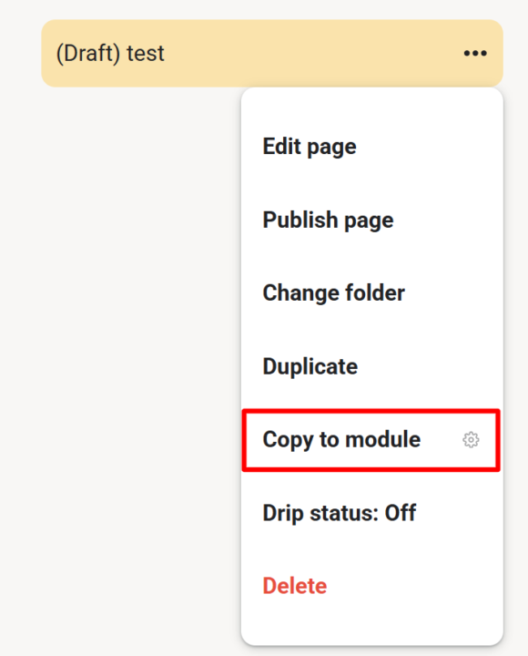 Copy to Module (Admin Feature)