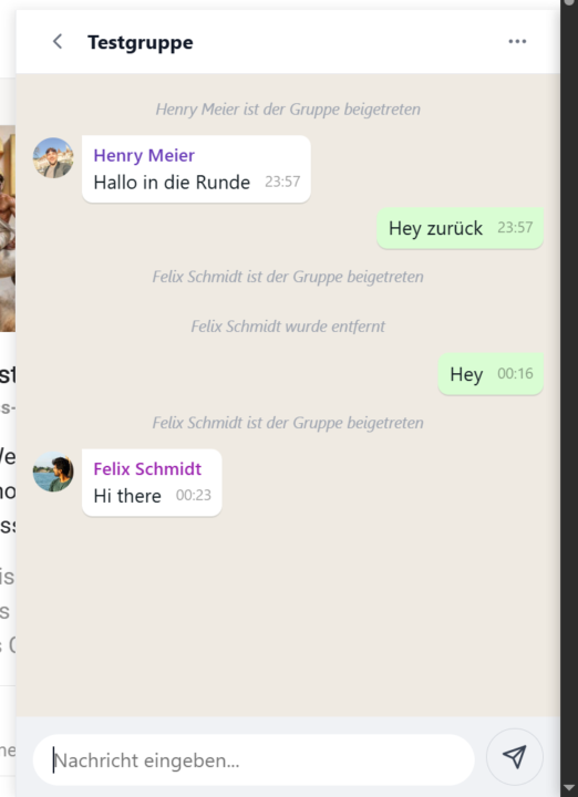 Group Chat (next update)