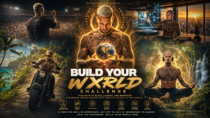 🌏 NEW Build Your WXRLD 5 Day Challenge (JULY 13th - JULY 17TH)