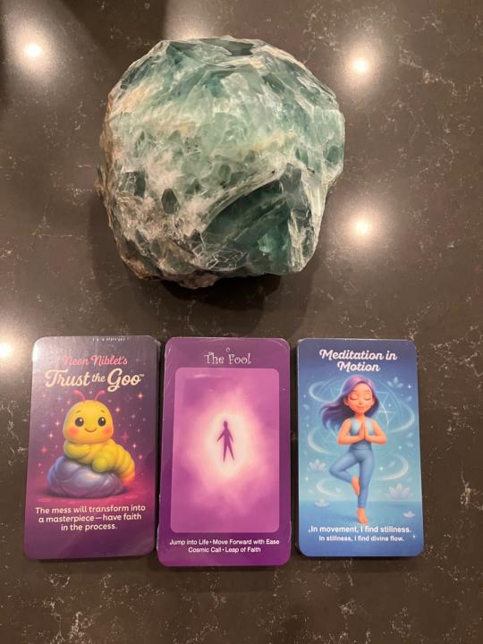 3 of my Oracle Decks are ready!