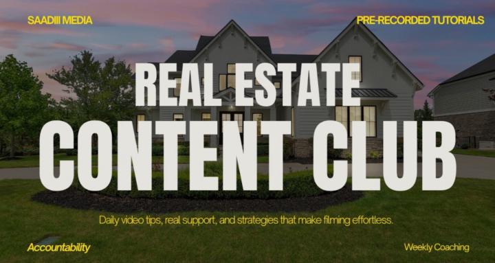 Real Estate Content Club
