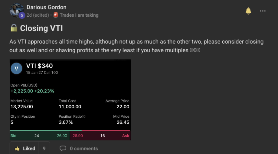 Blacklist Trading & Investing