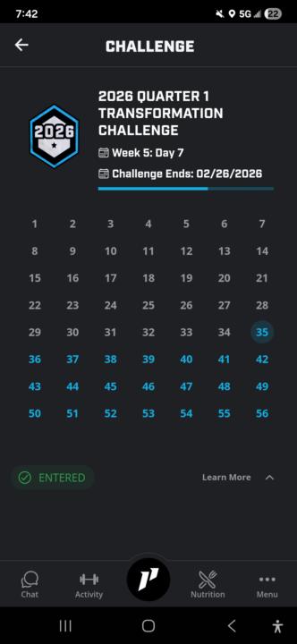 Transformation challenge 