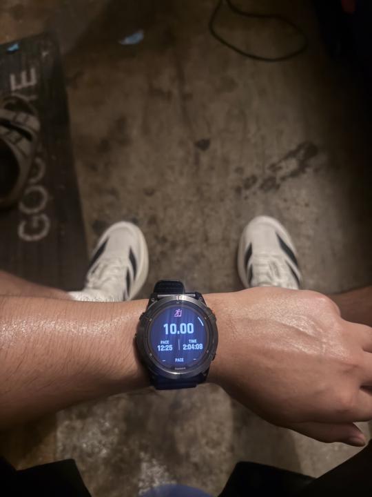 Late night run