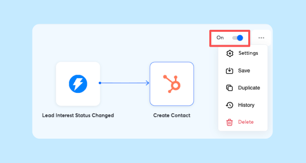 HubSpot Integration in Automations