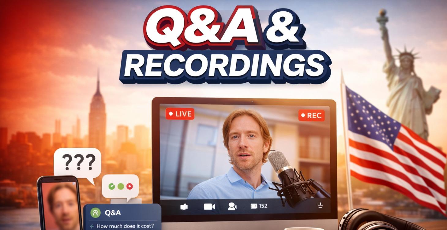 Preguntas y respuestas + clases en vivo