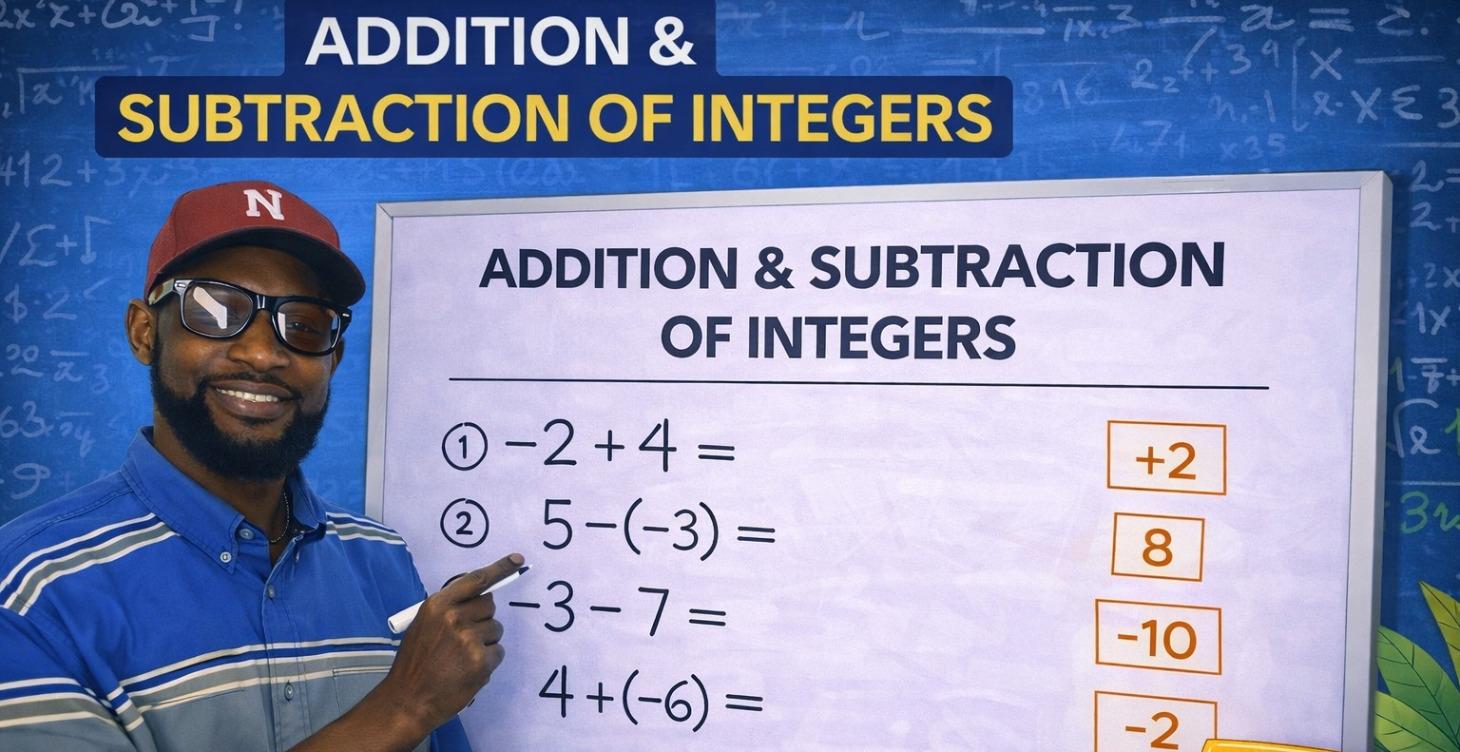 Lesson 6: Addition & Subtraction of Integers.