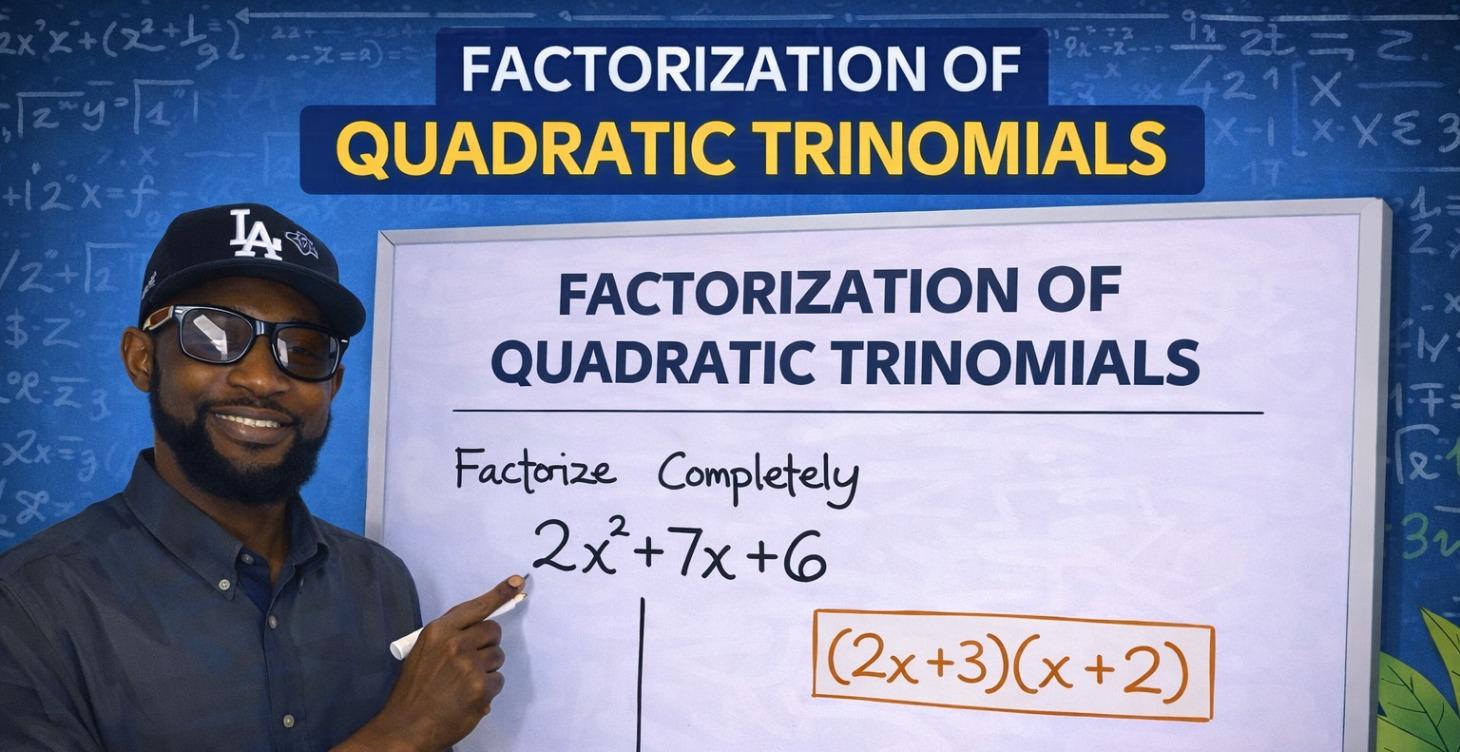 Lesson 5: Factorization of Quadratic Trinomial.