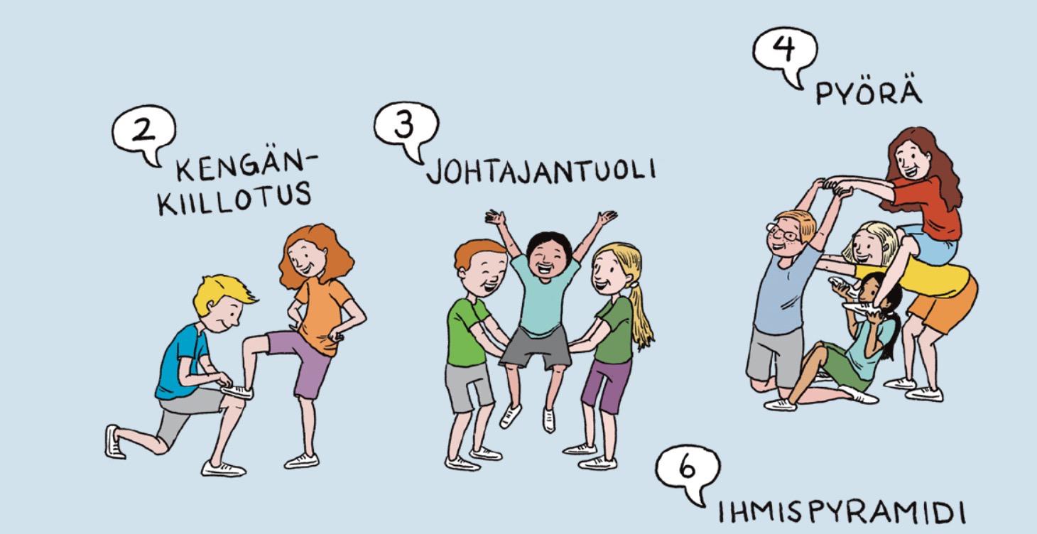 Lämmittelypelit - Ice Breakers