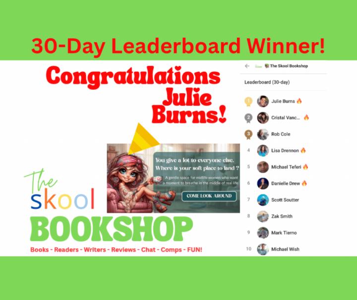 🎉 Congratulations 30-Day Leaderboard TOP 10! 🎉