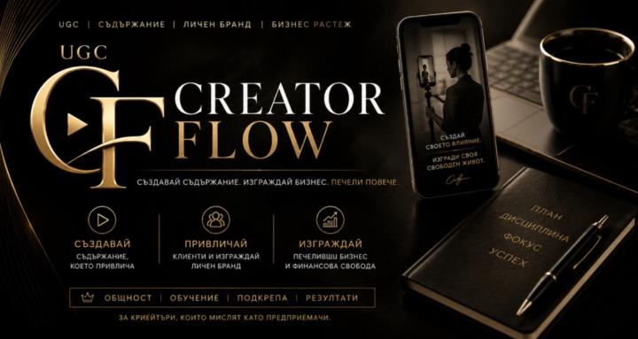 UGC CreatorFlow Community BG