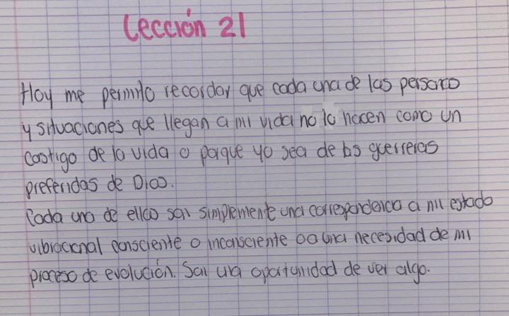 Lección 21