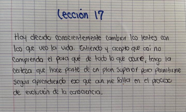 Lección 17
