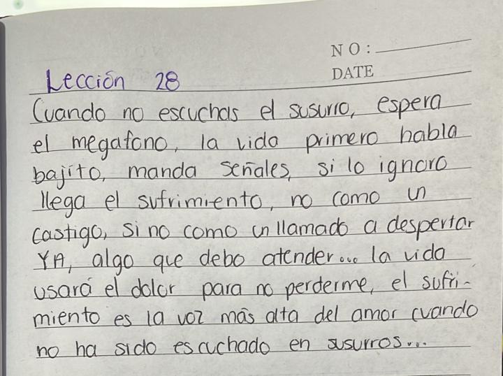 Lección 28 💜